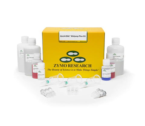 Streamlined DNA isolation from any cells, tissues, and biological fluids (Proteinase K included).
